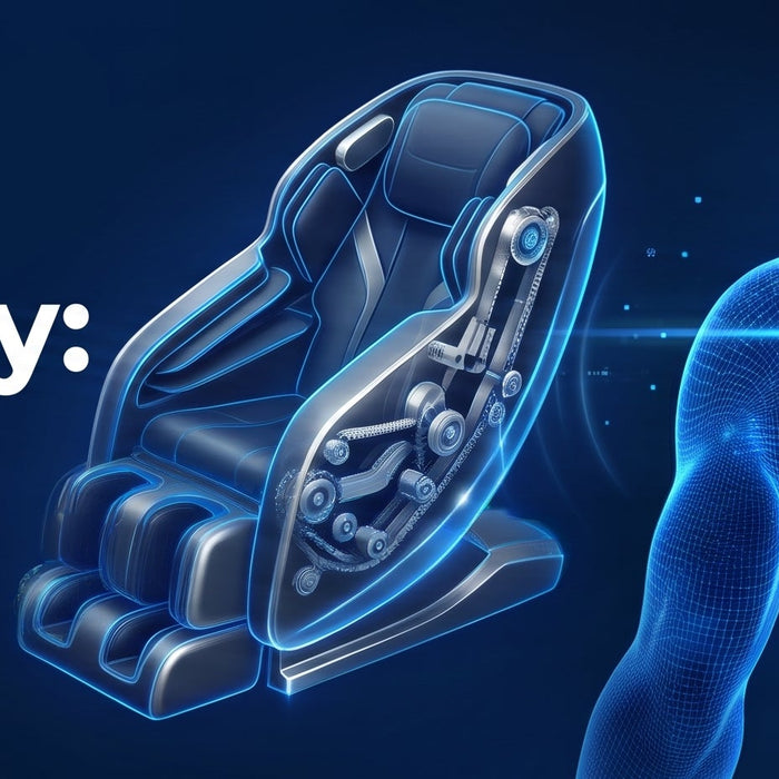 Massage chair body scan technology