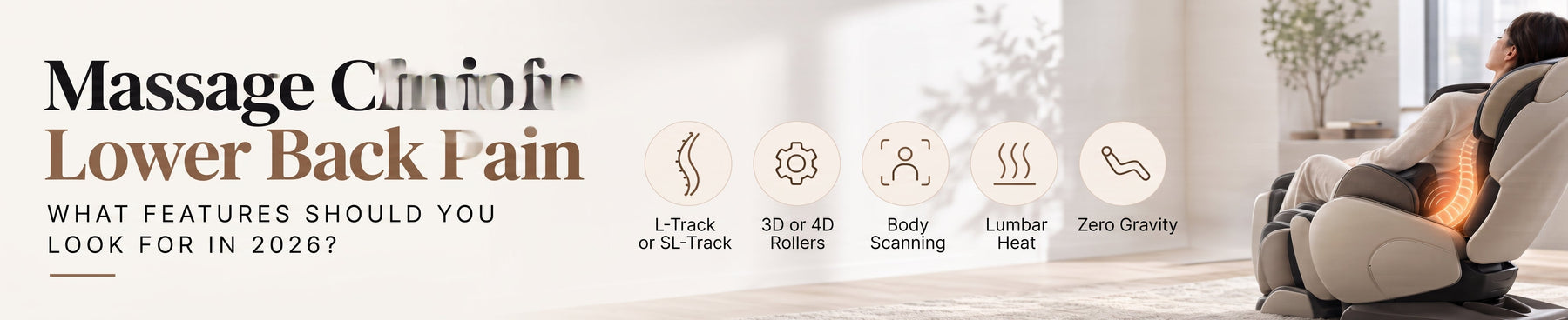 Massage Chair for Lower Back Pain: Best Features in 2026