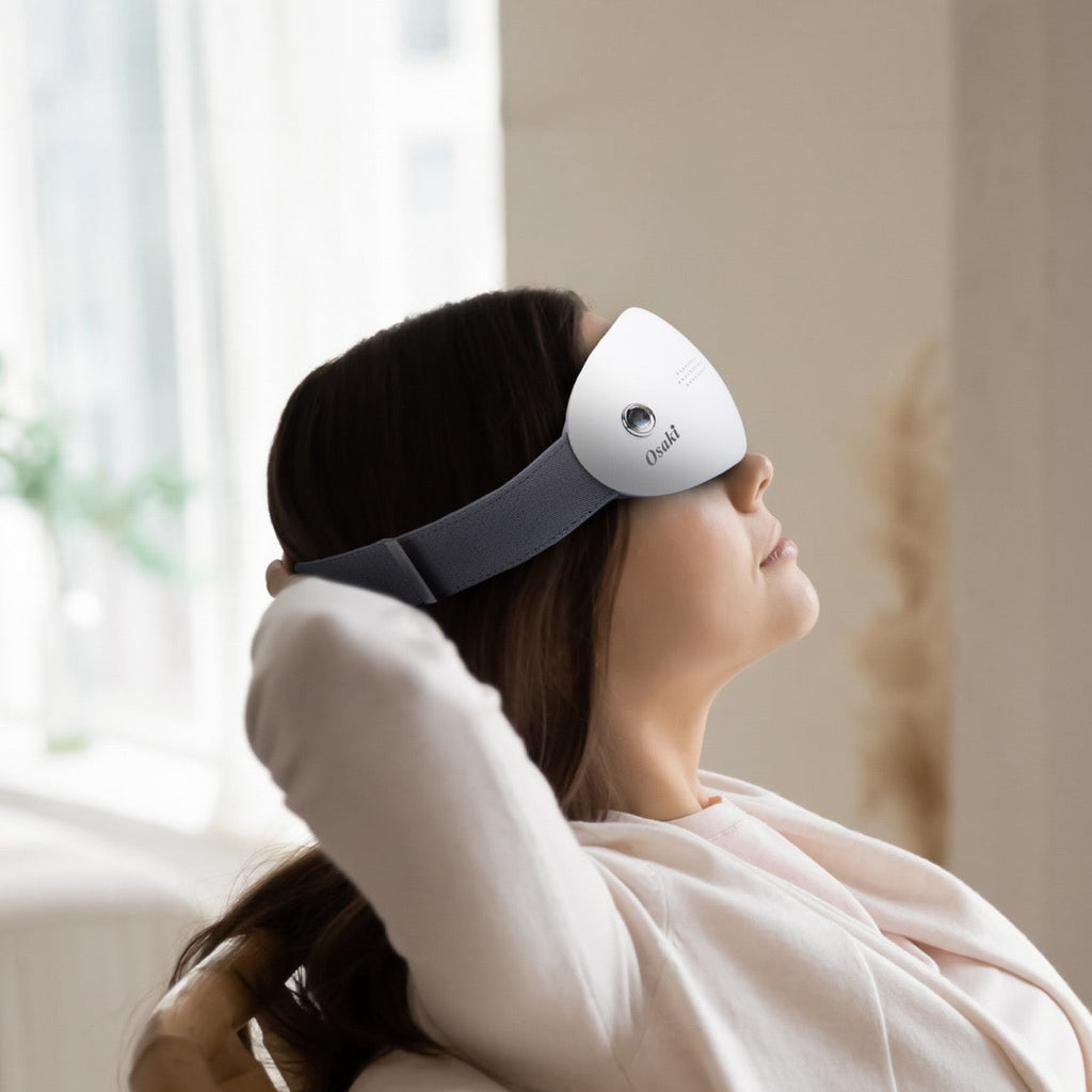 3)楽ネック EASY MASSAGER Aoibox Intelligent Rechargeable Neck Massage with 15 Levels